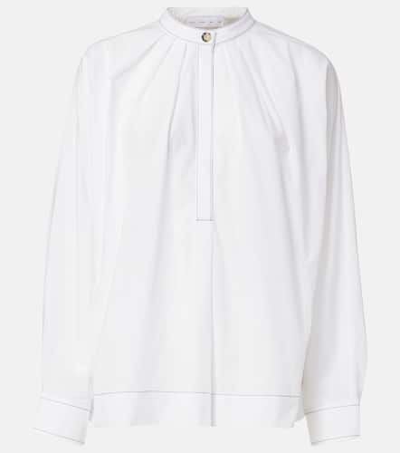 Camisa de popelín de algodón plisada - Proenza Schouler - Modalova