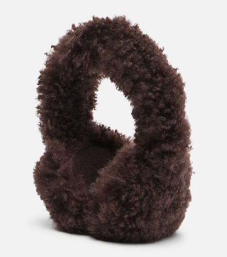 Cache-oreilles en shearling - Yves Salomon - Modalova
