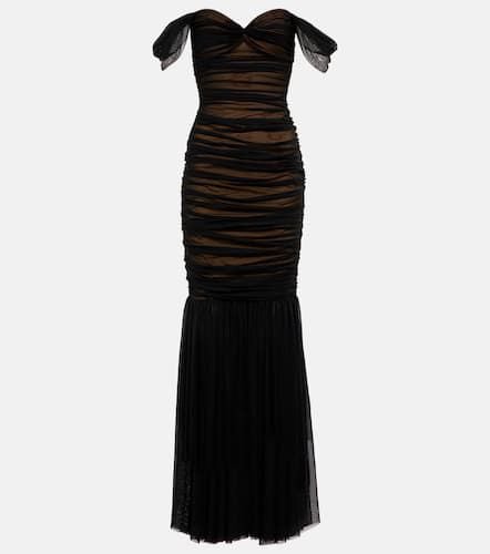 Walter off-shoulder gown - Norma Kamali - Modalova