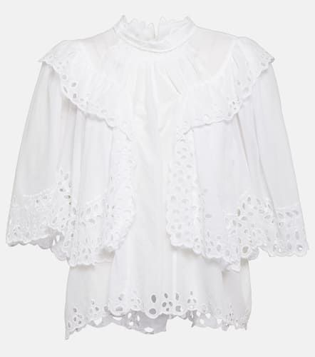 Katia embroidered cotton blouse - Marant Etoile - Modalova