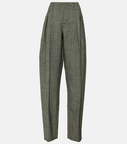 High-rise tapered wide-leg pants - Bottega Veneta - Modalova