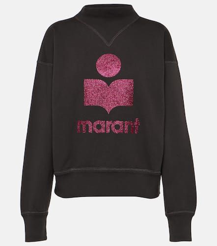 Moby logo cotton-blend sweatshirt - Marant Etoile - Modalova