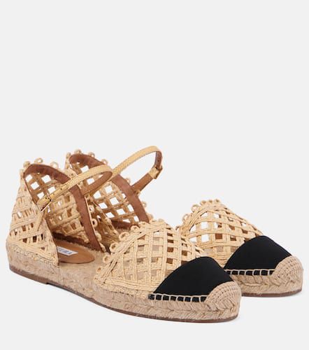 Espadrillas Sunburst in rafia - Aquazzura - Modalova