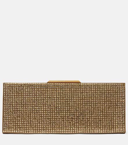 Midnight Small crystal-embellished clutch - Saint Laurent - Modalova