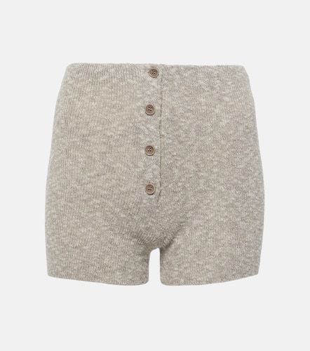 Shorts in maglia di lino e cotone - Magda Butrym - Modalova