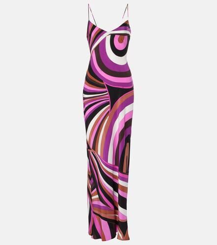 Pucci Iride silk slip dress - Pucci - Modalova