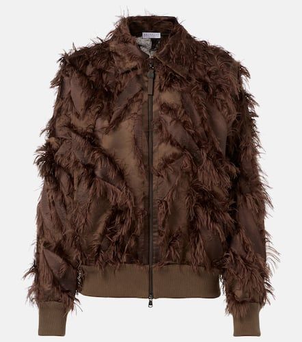 Chaqueta con plumas - Brunello Cucinelli - Modalova