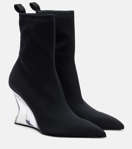 Balmain Botines con cuña de punto - Balmain - Modalova
