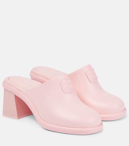 Miu Miu Logo clogs - Miu Miu - Modalova