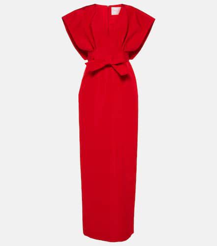 Bow-detail silk faille gown - Carolina Herrera - Modalova