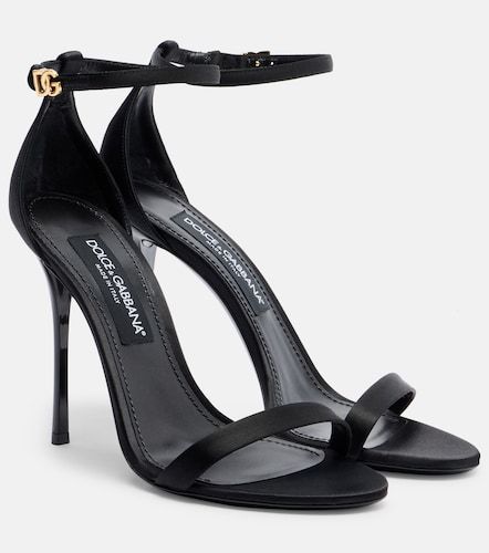 Dolce&Gabbana Sandalias de satén - Dolce&Gabbana - Modalova