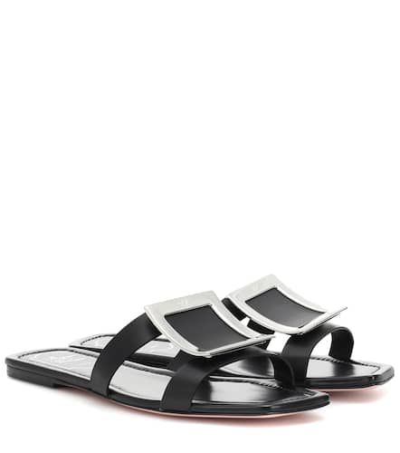 Bikiviv' leather sandals - Roger Vivier - Modalova