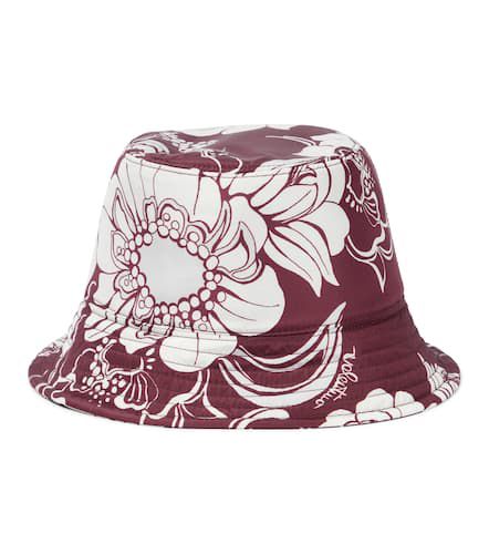 Street Flowers silk bucket hat - Valentino - Modalova