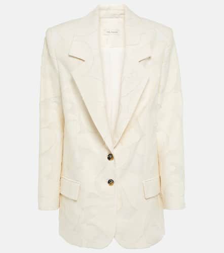 Blazer monopetto in misto cotone - The Mannei - Modalova