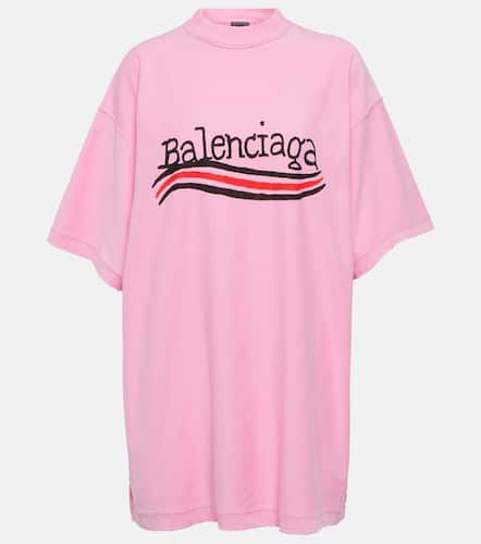 Logo cotton jersey T-shirt - Balenciaga - Modalova