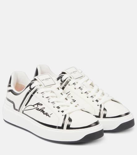 Sneakers B-Court in pelle con logo - Balmain - Modalova