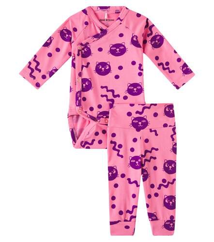 Baby - Body e leggings Squiggly Cats - Mini Rodini - Modalova