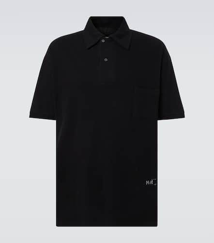 Logo cotton polo shirt - Maison Margiela - Modalova