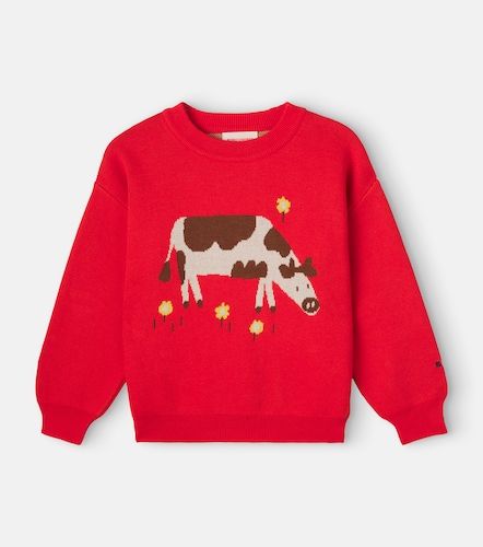 Pullover in cotone jacquard - Bobo Choses - Modalova