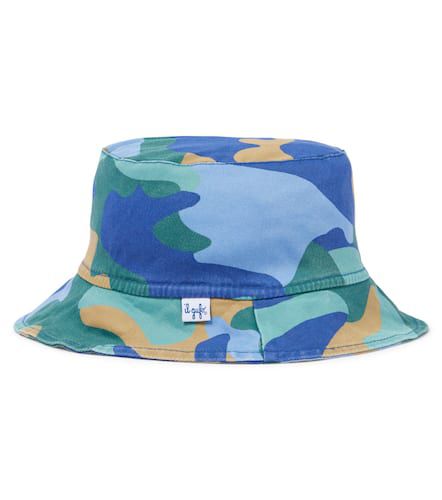 Il Gufo Camouflage twill bucket hat - Il Gufo - Modalova