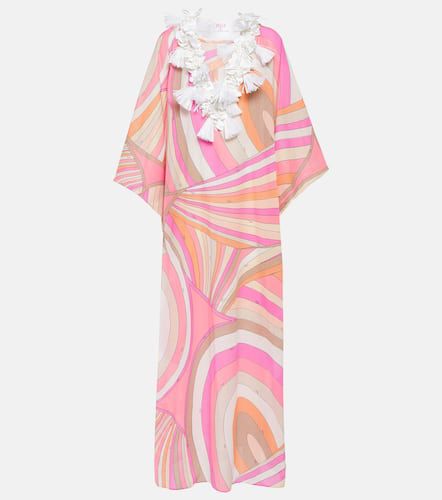 Iride tassel-detail cotton kaftan - Pucci - Modalova