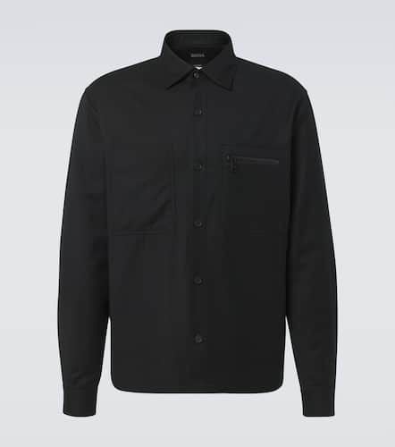 Zegna Technical wool overshirt - Zegna - Modalova