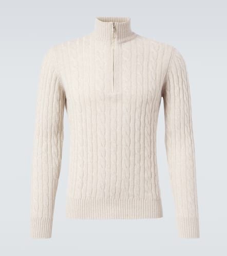 Pullover Mezzocollo Treccia aus Kaschmir - Loro Piana - Modalova