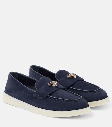 Loafers Saint Tropez aus Veloursleder - Prada - Modalova