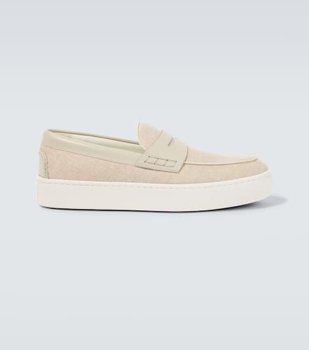 Loafers Paqueboat aus Canvas und Leder - Christian Louboutin - Modalova