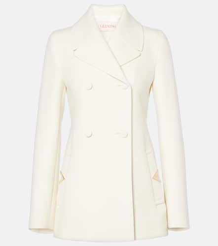 Valentino Wool-blend crêpe blazer - Valentino - Modalova