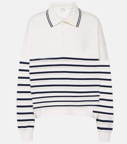 Wonder striped cotton polo sweater - The Upside - Modalova
