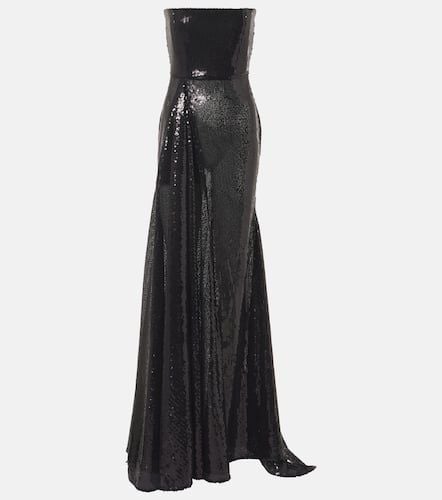 Alex Perry Sequined strapless gown - Alex Perry - Modalova