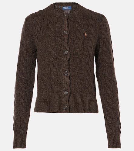 Cable-knit wool and cashmere cardigan - Polo Ralph Lauren - Modalova