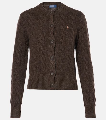 Cardigan in lana e cashmere a trecce - Polo Ralph Lauren - Modalova