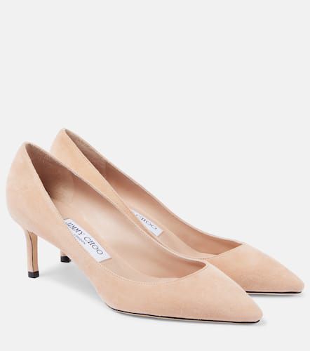 Pumps Romy 60 aus Veloursleder - Jimmy Choo - Modalova