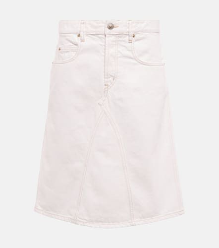 Fiali denim midi skirt - Marant Etoile - Modalova