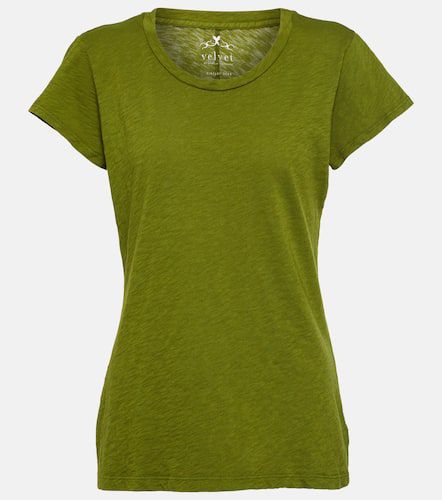 Velvet T-Shirt Odelia aus Baumwolle - Velvet - Modalova