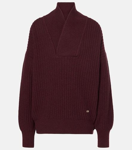 Ribbed-knit wool sweater - Victoria Beckham - Modalova