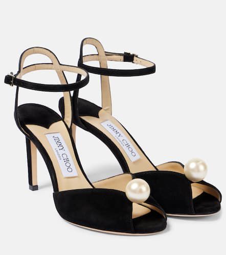 Sacora 85 embellished suede sandals - Jimmy Choo - Modalova