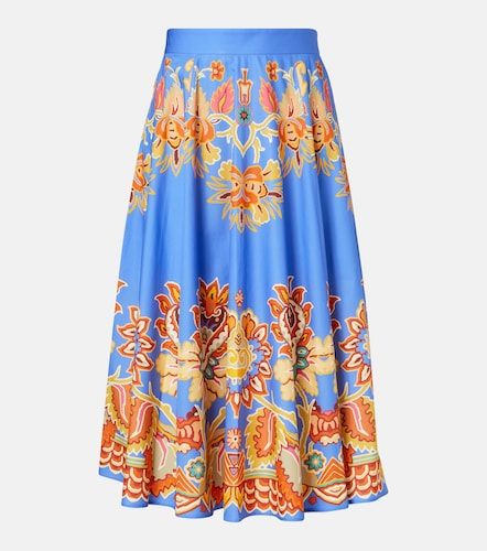 Etro Printed cotton midi skirt - Etro - Modalova