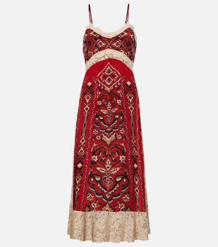 Robe midi Ainika Pineapple Ikat - Farm Rio - Modalova