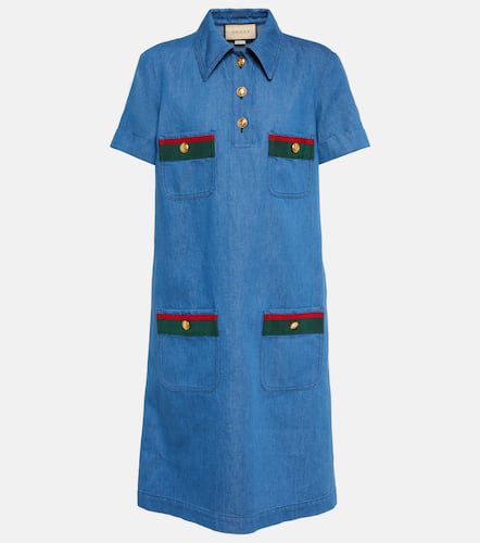 Gucci Denim minidress - Gucci - Modalova