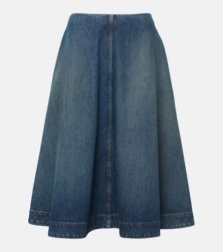 Khaite Renta denim midi skirt - Khaite - Modalova