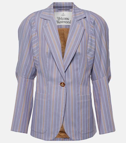 Pourpoint striped cotton blazer - Vivienne Westwood - Modalova