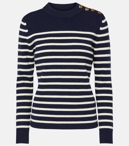 Chloé Pullover in lana e cashmere a righe - Chloe - Modalova