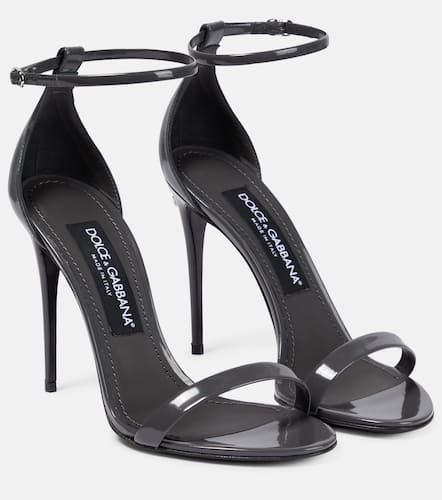 X Kim patent leather sandals - Dolce&Gabbana - Modalova