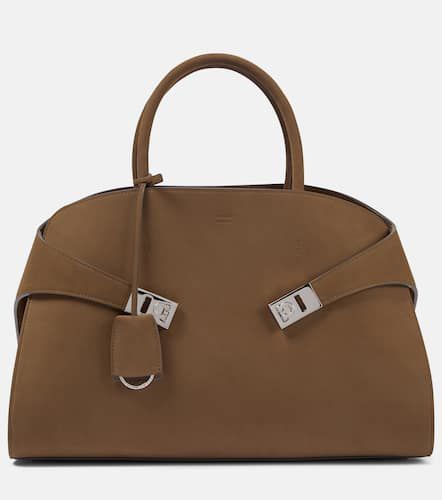 Hug Medium leather tote bag - Ferragamo - Modalova
