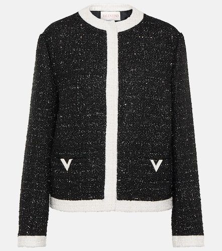 Valentino Tweed lamÃ© jacket - Valentino - Modalova