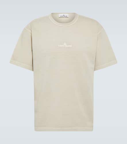 Logo cotton jersey T-shirt - Stone Island - Modalova