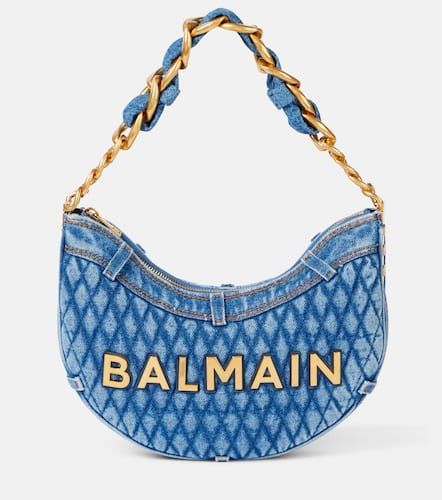 Borsa a spalla 1945 Moon in denim - Balmain - Modalova